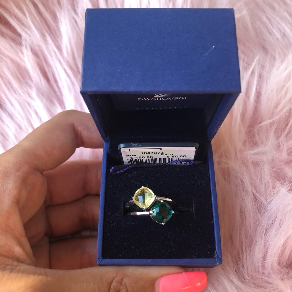 Swarovski Stackable Rings - Picture 2 of 3